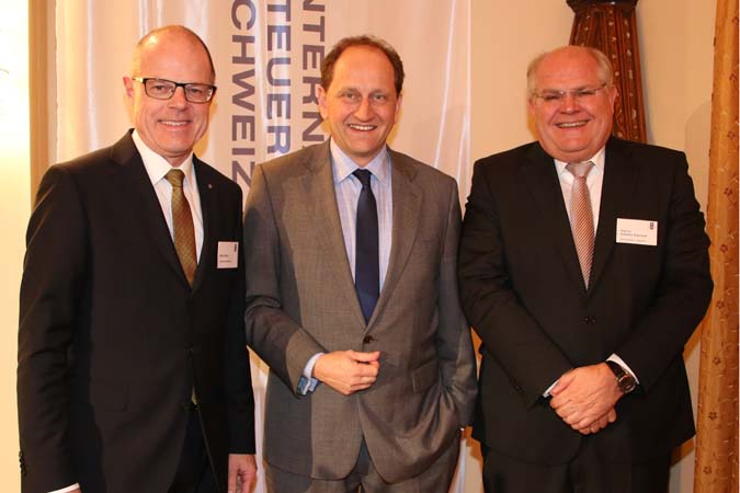 Dieter Weber, Alexander Graf Lambsdorff, Prof. Dr. Hubertus Baumhoff